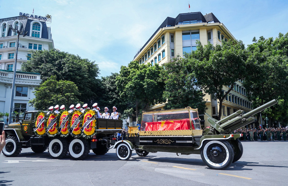 Toàn cảnh Lễ truy điệu và Lễ an táng Tổng Bí thư Nguyễn Phú Trọng ảnh 59